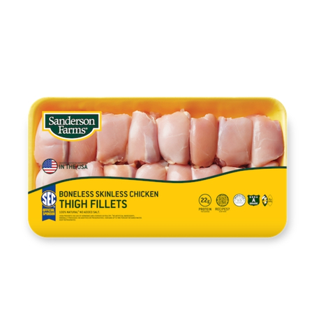 Boneless Skinless Chicken Thigh Fillets
