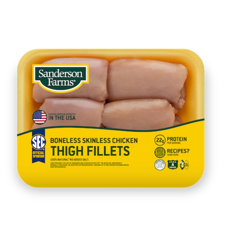 Boneless Skinless Chicken Thigh Fillets